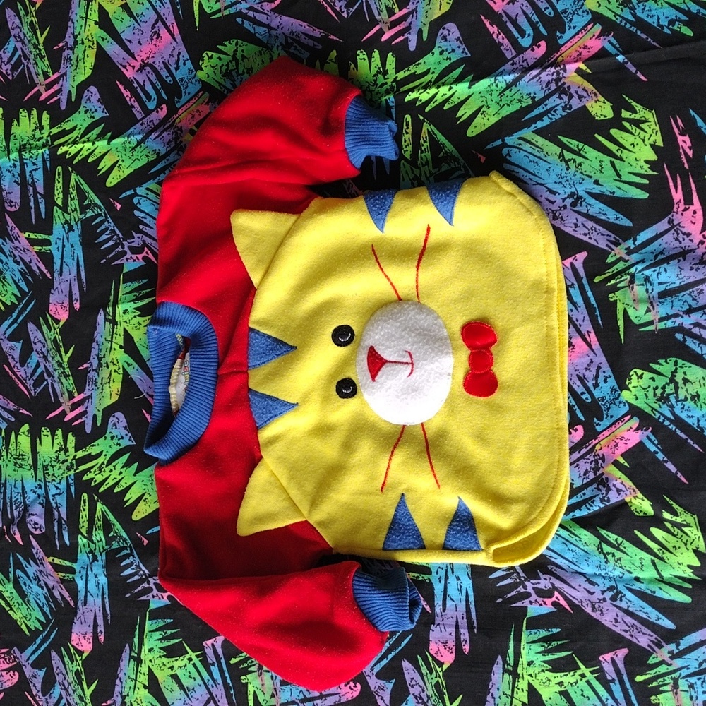 VTG 90s Childwise Cat Crewneck Sweatshirt